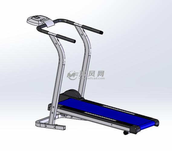 健身器材跑步机设计 - 运动器材图纸 - 沐风网